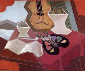 Table Overlooking The Sea — Juan Gris