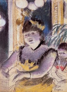 Cafe-concert Singer — Edgar Degas, Impressionism