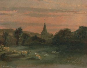 Stoke Poges Church (recto) — Thomas Churchyard