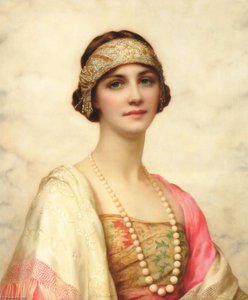 An Elegant Beauty — William Clarke Wontner