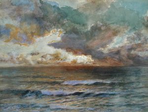 Sunset At Seascale — Joseph Arthur Palliser Severn