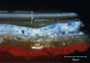 Monk by the Sea, cross-section P2 from sky area