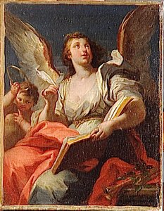 Allegorie De La Renommee — Sebastiano Conca, Baroque