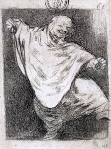 Phantom Dancing With Castanets — Francisco José De Goya Y Lucientes