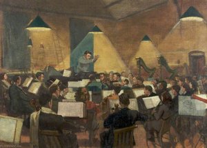 Sir John Barbirolli Conducting The Hallé Orchestra — Harry Rutherford