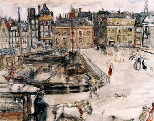 View On Damrak Sun — Isaac Lazarus Israels
