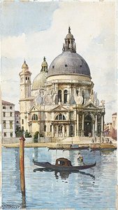 Blick Auf Santa Maria Della Salute, Venedig — Alberto Prosdocimi