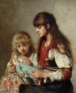 Sisters — Alexei Alexeievich Harlamoff
