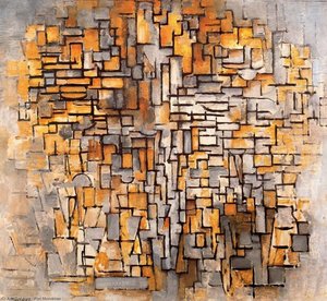 Composition Vii — Piet Mondrian, Neoplasticism
