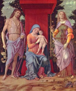 Madonna mit Hl. Maria Magdalena und Hl. Johannes dem T ufer