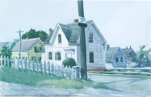 White House With Dormer Window — Edward Hopper