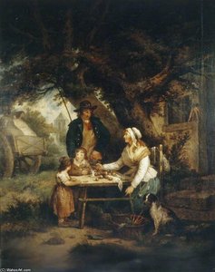 Selling Carrots — George Morland