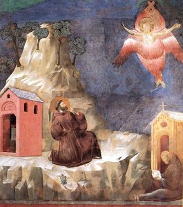 Legend Of St Francis - [19] - Stigmatization Of St Francis — Giotto Di Bondone, Gothic