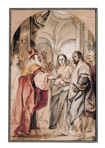 The Marriage Of The Virgin — Jacob Jordaens