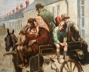 The Jaunting Car — William Conor