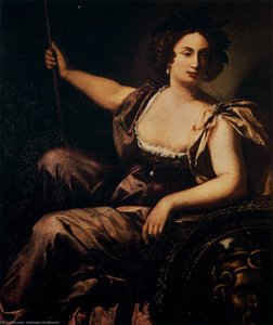 Minerva — Artemisia Gentileschi, Baroque Realism