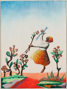 Sky Sash So Blue — Benny Andrews