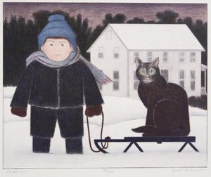 The Sled — Will Barnet