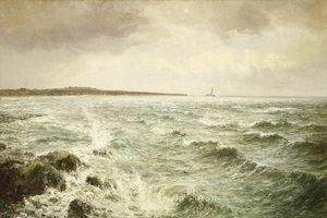 View Of Whitley Bay, Northumberland — John Falconer Slater