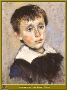 Portrait De Jean Monet — Claude Monet