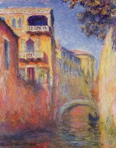 Rio Della Salute 1 — Claude Monet