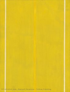 Yellow Painting — Barnett Newman