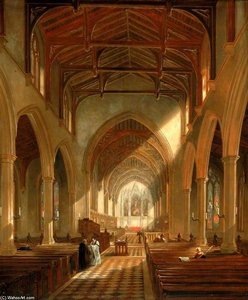 Interior Of St Peter's Church,