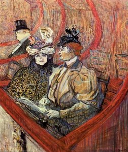 The Grand Tier — Henri De Toulouse-lautrec