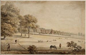 Hestercombe House And Parkland 1789. — Coplestone Warre Bampfylde