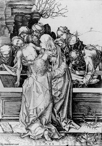 Entombment — Martin Schongauer