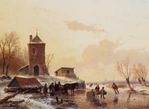 Loading The Sledge Sun — Andreas Schelfhout