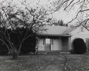 Front Entrance Of My Parents' Home, Wenonah And Kessler, Wichita Falls, 1978 — Frank Gohlke