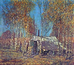 The Guide's Home, Algonquin — Arthur Lismer