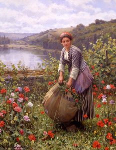 The Grass Cutter — Daniel Ridgway Knight