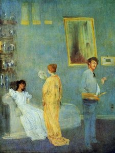 The Artist's Studio — James Abbott Mcneill Whistler, Aesthetic Impressionism