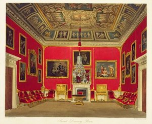 The Second Drawing Room, Buckingham House — James Stephanoff