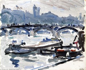 On The Seine — Samuel John Peploe