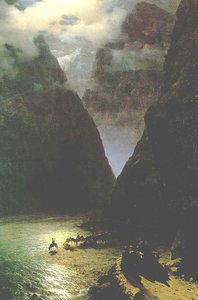 The Daryal Canyon — Ivan Konstantinovich Aivazovsky
