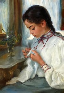Portrait Of Astrid Brate — Fanny Brate