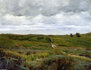 Over The Hills And Far Away — William Merritt Chase