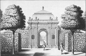 Latte Portal (completion of the yew alley)