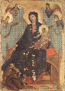 Madonna Of The Franciscans — Duccio Di Buoninsegna