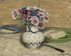 Indian Pinks — Sir William Nicholson