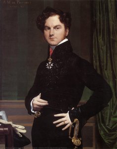 Amedee-david, The Comte De Pastoret — Jean-auguste-dominique Ingres