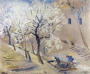 Apricot Trees In Blossom — Martiros Sarian