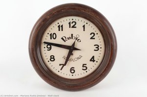 Wall Clock — Mariano Rubio Jiménez