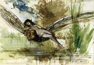 The Dragonfly — Gustave Moreau