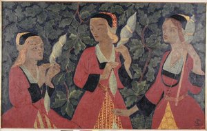 Les Trois Fileuses — Paul Sérusier