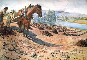Fertilizing The Field — Carl Larsson