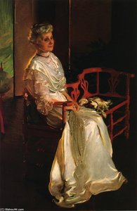 Mrs. Richard Low Divine, Born Susan Sophia Smith 1 — Cecilia Beaux